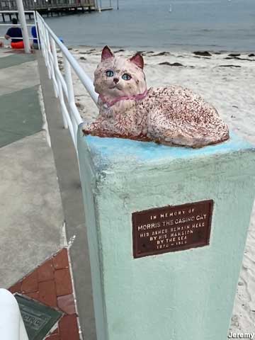 Beach Tomb of Morris the Cat.