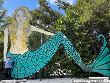 Lorelei Giant Mermaid.