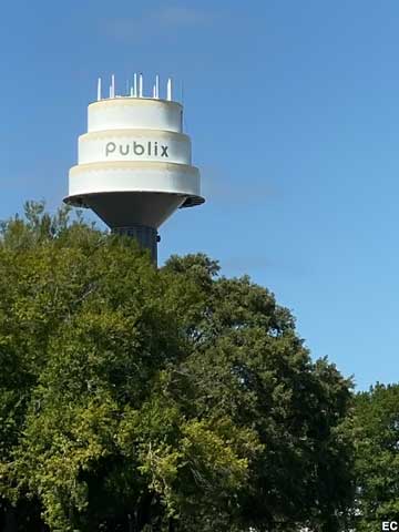Publix Cake water tower.