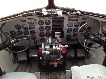 DC-3 cockpit.