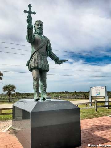 Ponce de Leon statue.