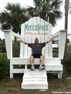Mexico Beach, FL - Giant Adirondack Chair (Gone)