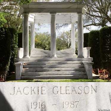 Jackie Gleason's Mausoleum.