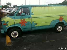 Scooby Do van.