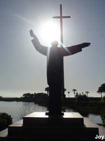 Cross at St. Augustine.