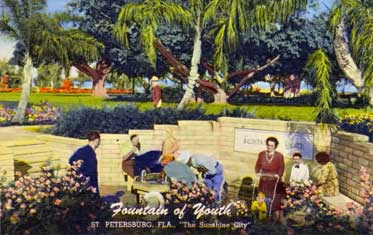 Fountain of Youth postcard.