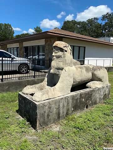 Sphinx of Tampa, 2022.