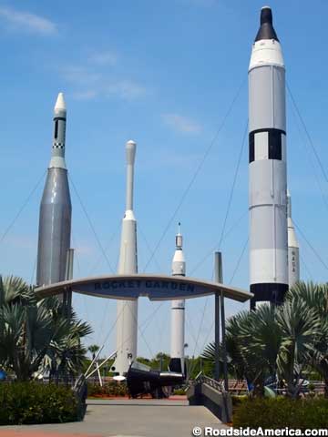 Rocket Garden grows in Florida's fertile space soil.