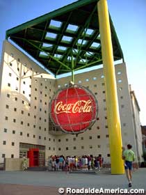 Old World of Coca cola exterior.