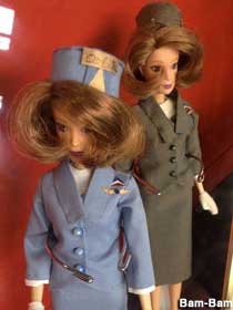 Stewardess dolls.