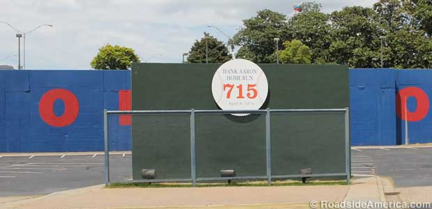 Hank Aaron's Home Run Wall.