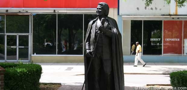 James Brown Statue.