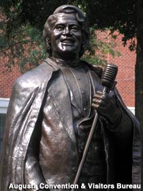 James Brown statue.