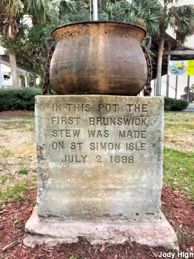 First Brunswick Stew Pot.
