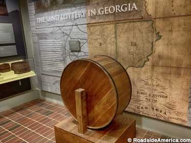 Georgia's infamous Land Lottery drum.