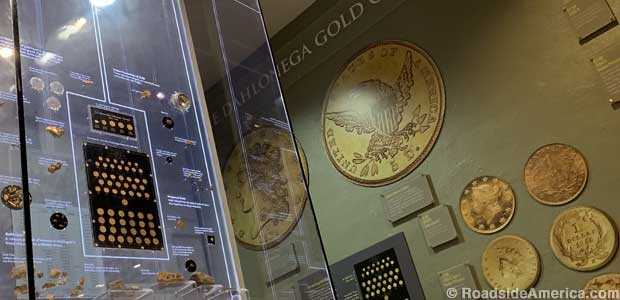 Complete set of Dahlonega gold coins is worth over $1 million.