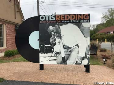 Otis Redding's Musical Monument.