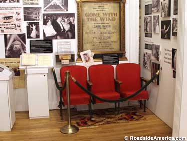 Seats from the Loews Grand Theater in Atlanta, where Gone With the Wind had