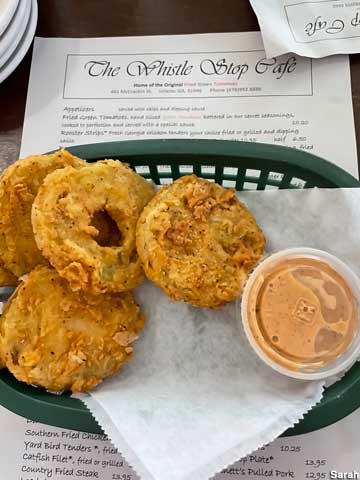 Fried Green Tomatoes.