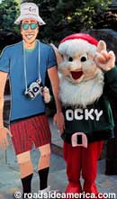 Hinged Man and Rocky the Elf.