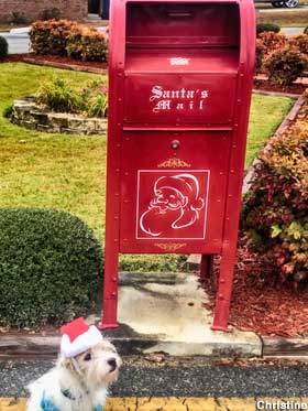 Santa's Mailbox.
