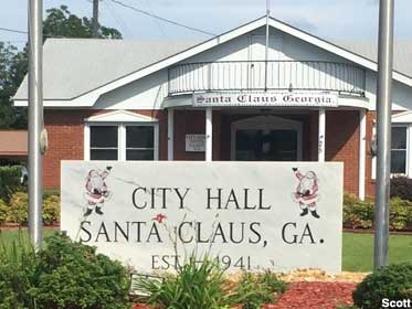 Santa Claus City Hall.