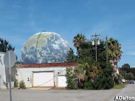 Earth globe tank.