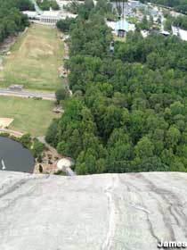 From the top of Stone Mountain.