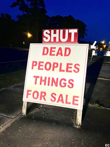 Shut - Dead Peoples Things For Sale.