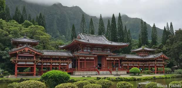 Japanese temple.