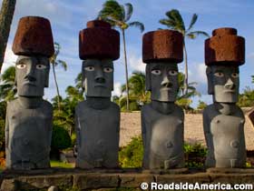 Easter Island Moai.