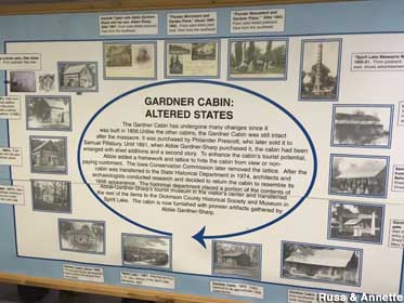 Gardner Cabin diagram.
