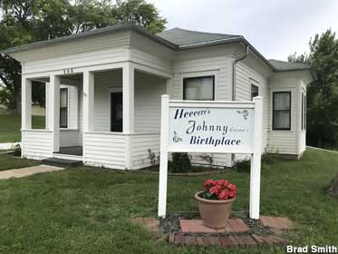 Johnny Carson Birthplace.