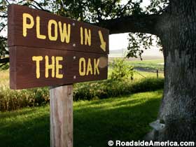 Plow in the Oak.