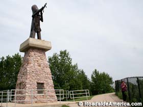 War Eagle Monument.