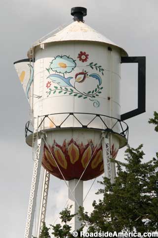 Coffee Pot Water Tower.