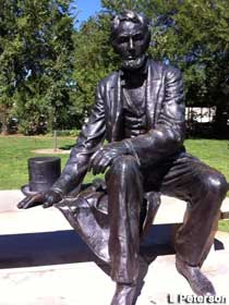 Lincoln statue.