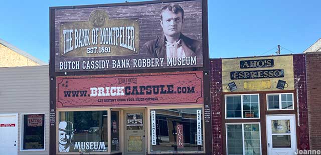 Butch Cassidy Bank Robbery Museum.