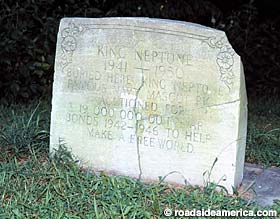 King Neptune the Pig's grave.