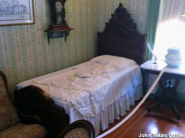 Sanitarium bed of Mary Todd Lincoln.