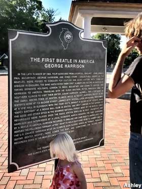 First Beatle historical marker.