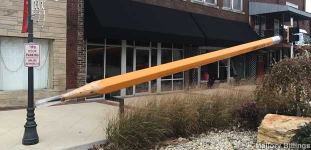 World's Largest Pencil.