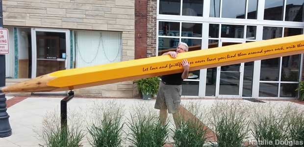 Largest pencil.