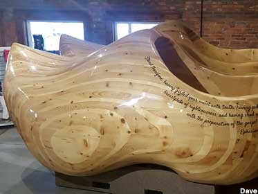 World's Largest Wooden Shoes.