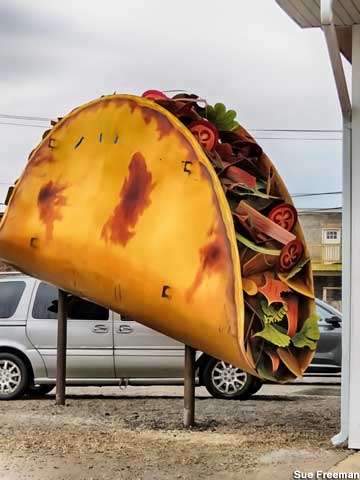 Giant Taco.
