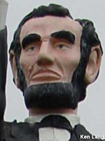 Abe's New Face.