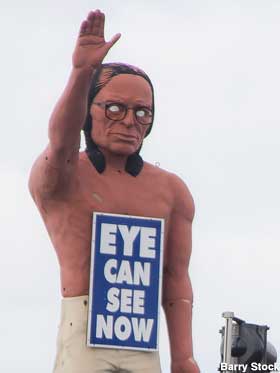 Eye Care Muffler Man Indian.
