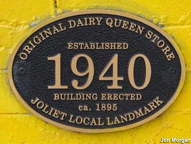 Dairy Queen plaque.