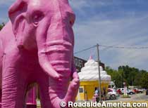 Pink Elephant Antiques Mall.