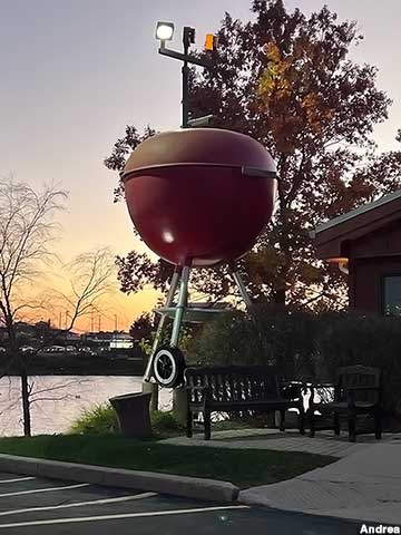Weber grill.